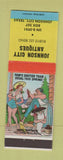 Matchbook Cover - Johnson City Antiques Johnson City TX Hillbilly