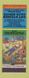 Matchbook Cover - Art Steiner Advertising Fort Worth TX Hillbilly