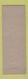 Matchbook Cover - Art Steiner Advertising Fort Worth TX Hillbilly
