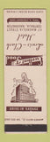 Matchbook Cover - Lewis Clark Hotel Centralia WA