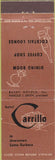 Matchbook Cover - Hotel Carillo Santa Barbara CA CREASE