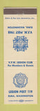 Matchbook Cover - American Legion Elma WA