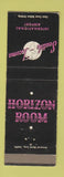 Matchbook Cover - Seattle Tacoma Airport Horizon Room WA