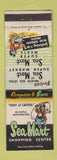 Matchbook Cover - Sea Mart Grocery Olympia WA WEAR