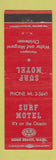 Matchbook Cover - Surf Motel Long Beach WA