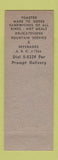 Matchbook Cover - Hanover Inn Richmond VA