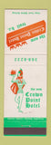 Matchbook Cover - Crown Point Hotel Trail BC