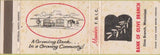Matchbook Cover - Bank of Olive Francis Olive Branch MS