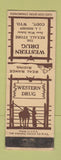 Matchbook Cover - Western Drug Cody WY Rexall