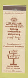 Matchbook Cover - Holiday Motel Coos Bay OR