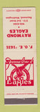 Matchbook Cover - Raymond Eagles Club WA