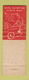 Matchbook Cover - Hotel Olympian Olympia WA