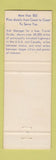 Matchbook Cover - Tapadera Motels Pendleton The Dalles OR Best Western
