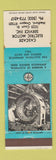 Matchbook Cover - Cascade Electric Motor Medford OR