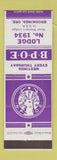 Matchbook Cover - Elks Lodge Brookings OR