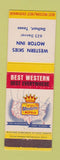 Matchbook Cover - Western Skies Motor Inn Dalhart TX Best Western