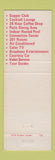 Matchbook Cover - Villa Motor Hotel El Paso TX Best Western