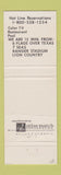Matchbook Cover - Fort Worther Motel Fort Worth TX Best Western WEAR