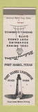 Matchbook Cover - Port Isabel Lighthouse State Park TX