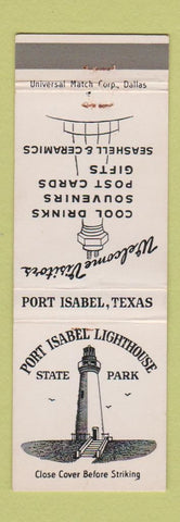 Matchbook Cover - Port Isabel Lighthouse State Park TX