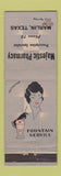 Matchbook Cover - Majestic Pharmacy Marlin TX low phone #