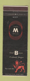 Matchbook Cover - Hotel Benson Portland OR