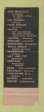 Matchbook Cover - Hotel Benson Portland OR