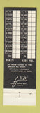 Matchbook Cover - Oswego Lake Country Club Lake Oswego OR WEAR