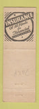 Matchbook Cover - Pete Lesmeister Insurance Real Estate Brookings OR