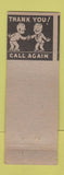 Matchbook Cover - Turkish Village San Antonio TX MISCUT