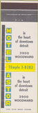 Matchbook Cover - Motel Astor Detroit MI