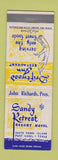 Matchbook Cover - Driftwood Inn Restaurant Port Isabel TX