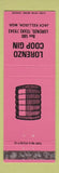 Matchbook Cover - Lorenzo COOP Gin Cotton Lorenzo TX WEAR