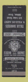 Matchbook Cover - Tillie Roberts Insurance W Willis Cox Abilene TX CREASED