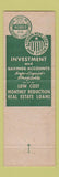 Matchbook Cover - Tillie Roberts Insurance W Willis Cox Abilene TX CREASED