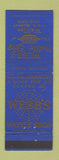 Matchbook Cover - Webb's Waffle Shop Dallas TX