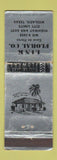 Matchbook Cover - Link Floral Weslaco TX WEAR