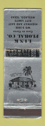 Matchbook Cover - Link Floral Weslaco TX WEAR