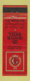 Matchbook Cover - Gunter Hotel San Antonio TX WEAR