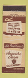 Matchbook Cover - St Anthony Hotel San Antonio TX Anacacho Room
