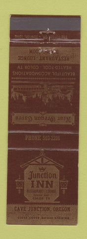 Matchbook Cover - Junction Inn Cave Junction OR