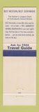 Matchbook Cover - Coba's City Center Lodge Klamath Falls OR Best Western