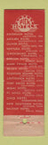Matchbook Cover - Hotel Raleigh Waco TX Albert Pick