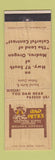 Matchbook Cover - Bad Pete's Coffee Shop Madras OR