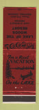 Matchbook Cover - Lake of the Woods Resort Medford OR