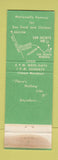 Matchbook Cover - San Jacinto Inn Houston TX