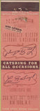 Matchbook Cover - Lou Siegel Restaurant New Yrok City Federal World's Fair WEAR