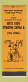 Matchbook Cover - 9 Peaks Madras Golf Club OR