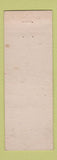 Matchbook Cover - Betz Paint Hardware Dallas OR Fuller Paints