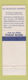 Matchbook Cover - Brookings Inn Motor Lodge OR Best Western